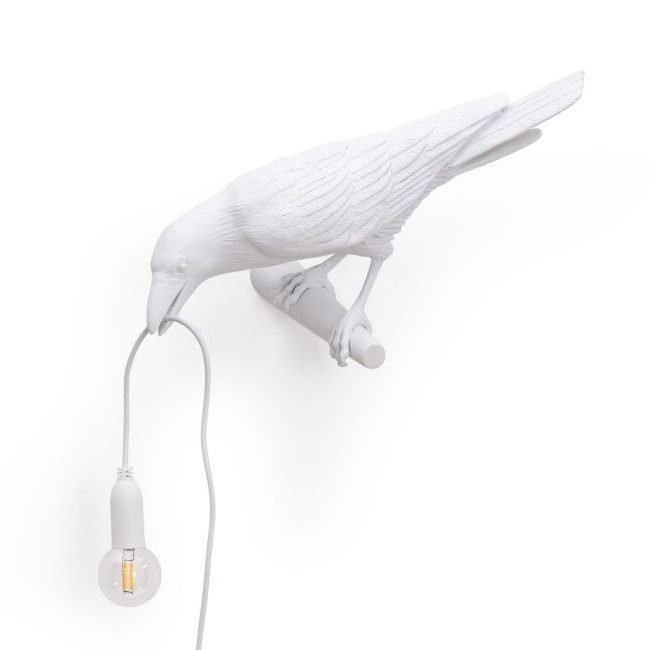 Бра Seletti Bird Lamp White Looking Белый в Самаре | Loft Concept 