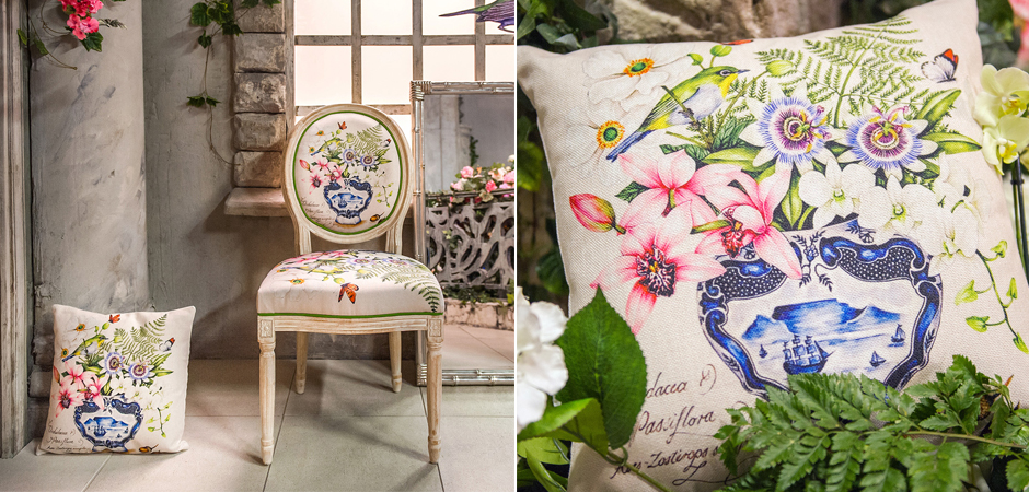 Декоративная подушка Exotic Bouquet Pillow Декоративная подушка Exotic Bouquet Pillow - Loft-Concept в Самаре