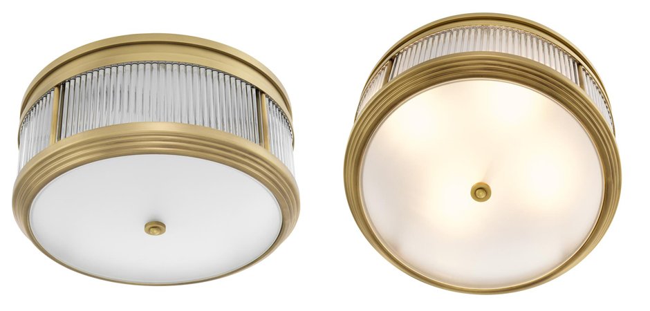 Потолочный светильник Ceiling Lamp Rousseau Antique brass Потолочный светильник Ceiling Lamp Rousseau Antique brass - Loft-Concept в Самаре