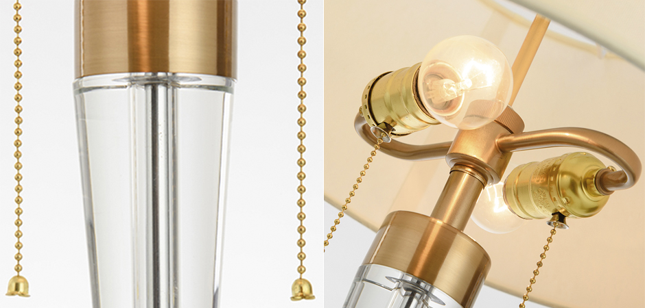 Настольная лампа Transparent Atlant Table lamp Настольная лампа Transparent Atlant Table lamp - Loft-Concept в Самаре