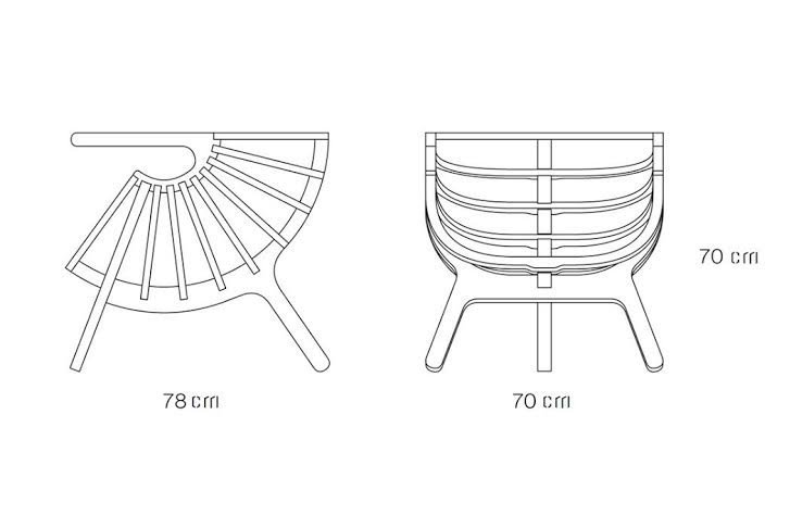 Кресло W_01 design Marco Sousa Santos в Самаре