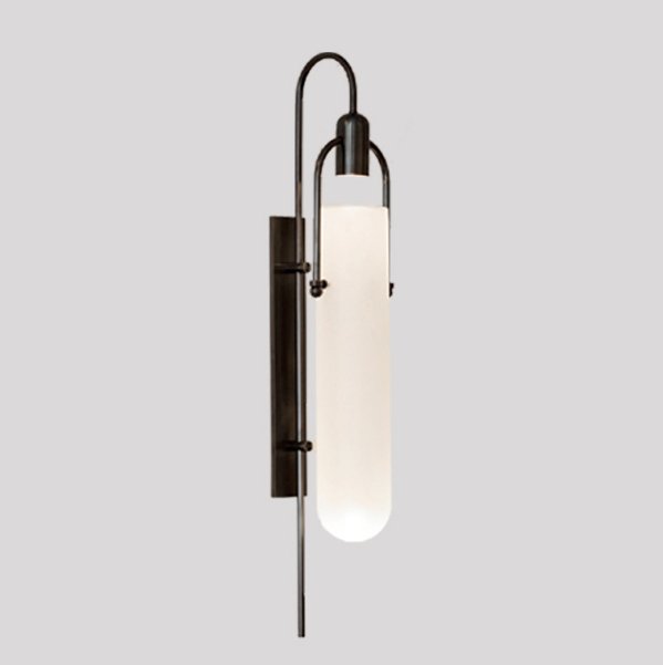 Бра Allied Maker ARC WELL SCONCE Черный Белый в Самаре | Loft Concept 