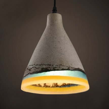 Подвесной светильник Art Concrete Pendant №2 Серый в Самаре | Loft Concept 