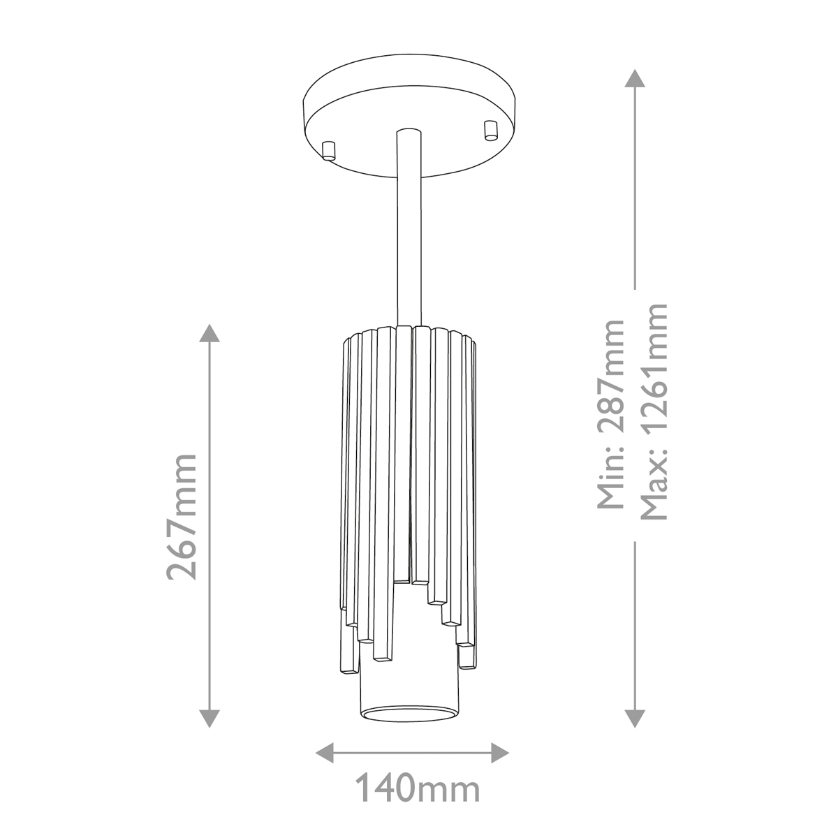 Потолочный светильник латунного цвета с цилиндрическим белым матовым плафоном Elstead Lighting в Самаре