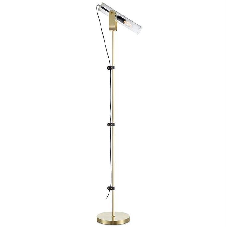 Торшер ReTube Floor Lamp Латунь в Самаре | Loft Concept 