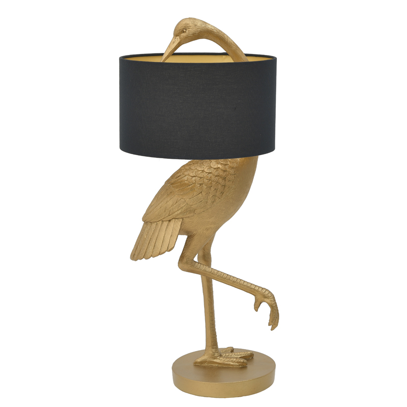 Настольная лампа Golden Stork Table lamp Золотой Черный в Самаре | Loft Concept 