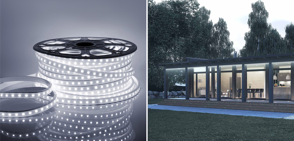Комплект светодиодной ленты 6W/m 60LED/m 2835SMD холодный белый 5М Комплект светодиодной ленты 6W/m 60LED/m 2835SMD холодный белый 5М - Loft-Concept в Самаре