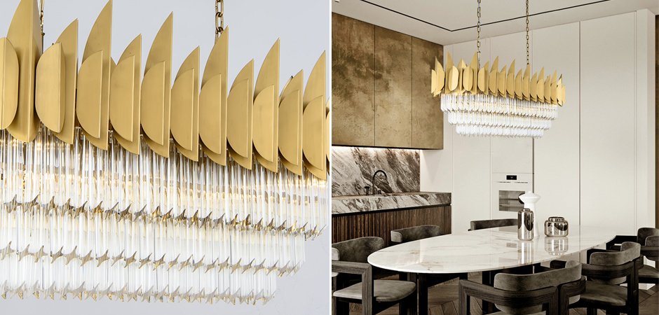 Подвесной светильник KEBO KING CHANDELIER Rectangle Подвесной светильник KEBO KING CHANDELIER Rectangle - Loft-Concept в Самаре