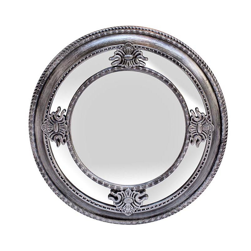 Зеркало Silver Round Mirror Серебряный в Самаре | Loft Concept 