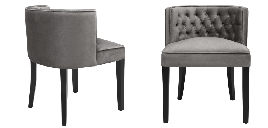 Стул Eichholtz Dining Chair Dearborn grey Стул Eichholtz Dining Chair Dearborn grey - Loft-Concept в Самаре