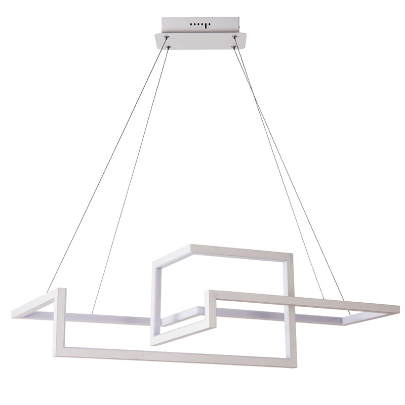 Люстра Esther Geometric White Chandelier II Белый в Самаре | Loft Concept 