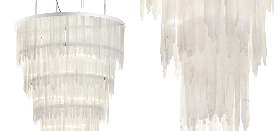 Люстра LAMP SELENITE ROUND chromium 80 Люстра LAMP SELENITE ROUND chromium 80 - Loft-Concept в Самаре