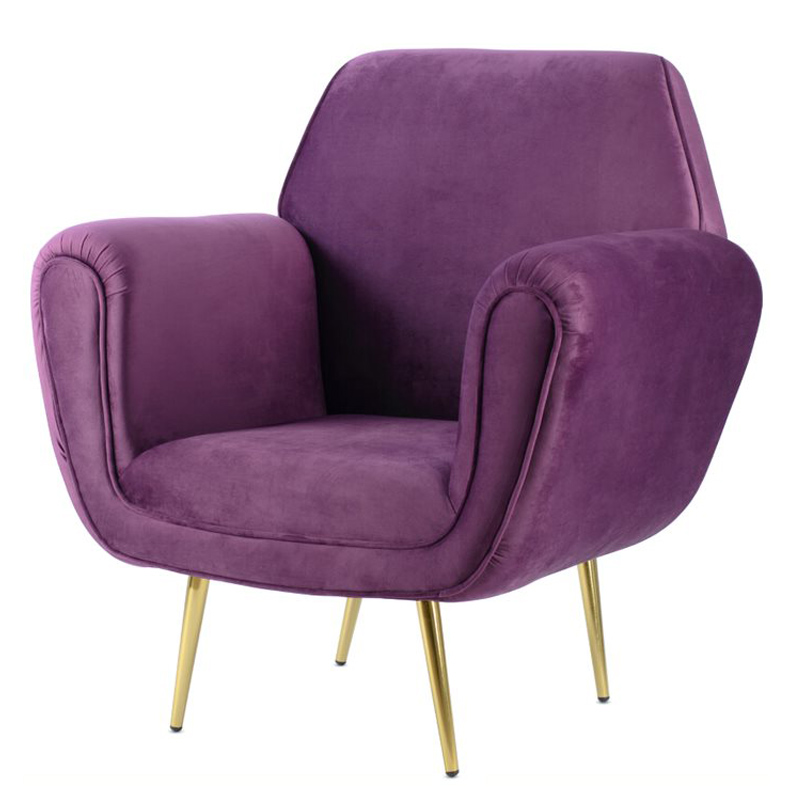 Кресло Lounge Chairs Gigi Radice purple Фиолетовый в Самаре | Loft Concept 