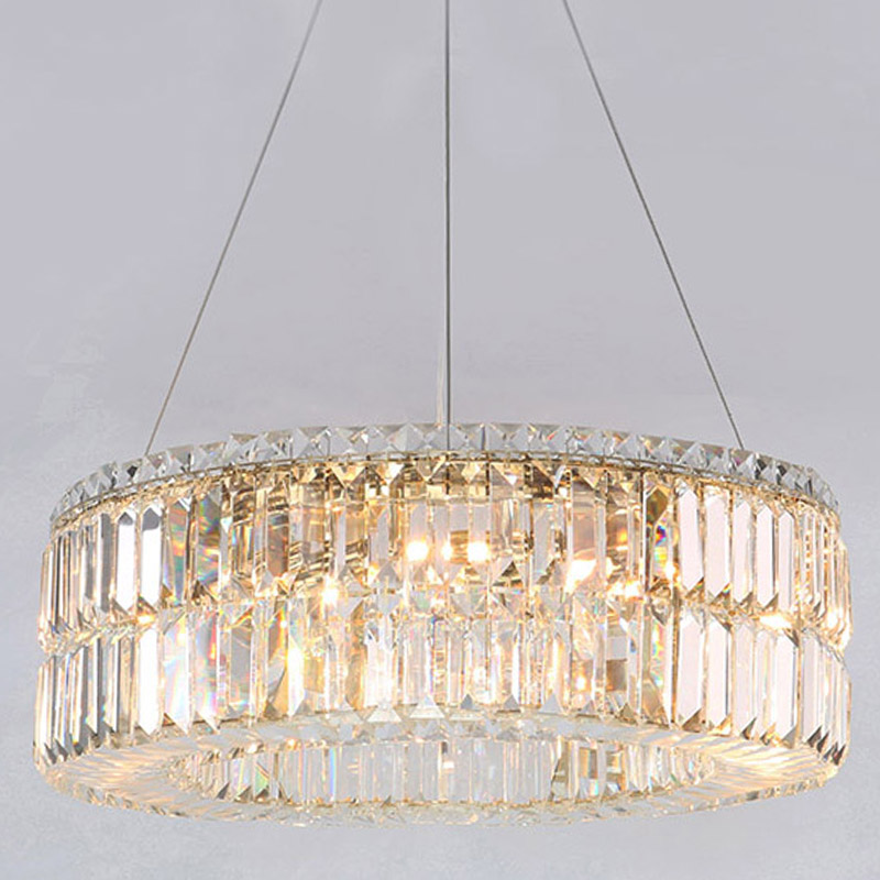 Люстра Darleen Crystal Gold Chandelier 12 Золотой Прозрачный (Transparent) в Самаре | Loft Concept 