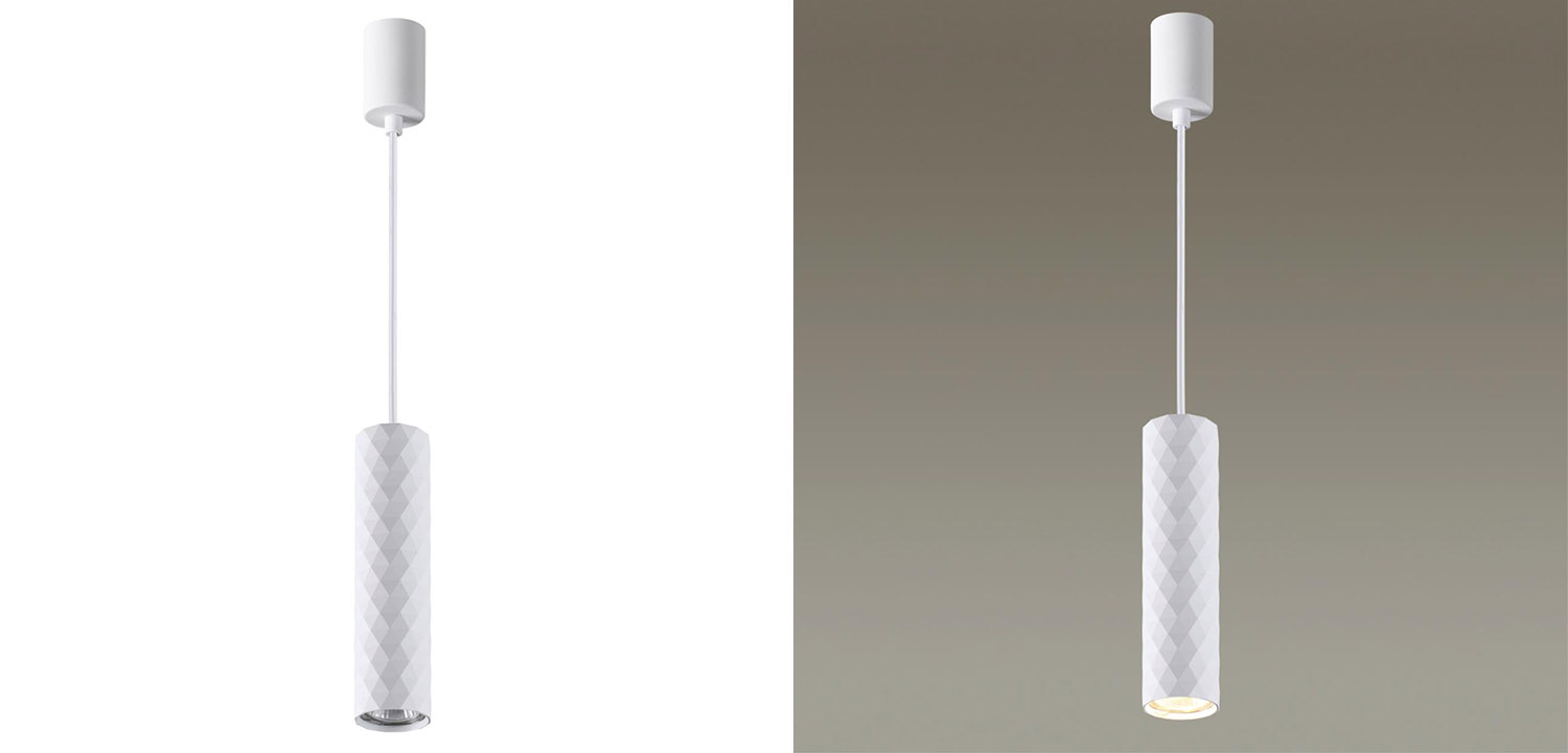 Подвесной светильник Argyle White Hanging lamp - фото