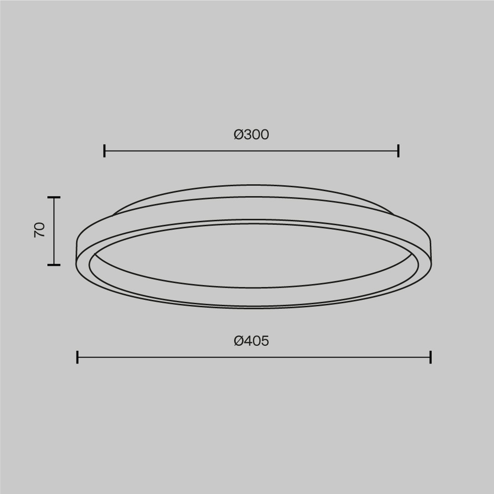 Потолочный светильник Orign 3000К в Самаре