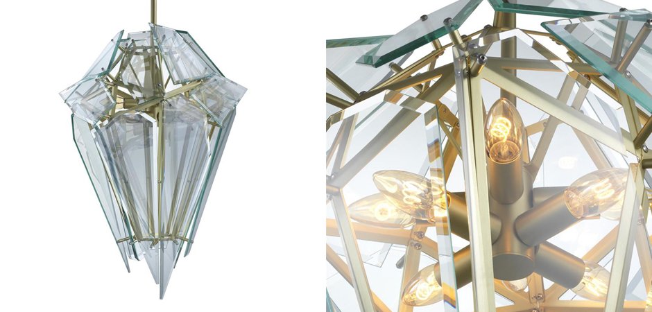 Люстра Chandelier Shard gold Люстра Chandelier Shard gold - Loft-Concept в Самаре