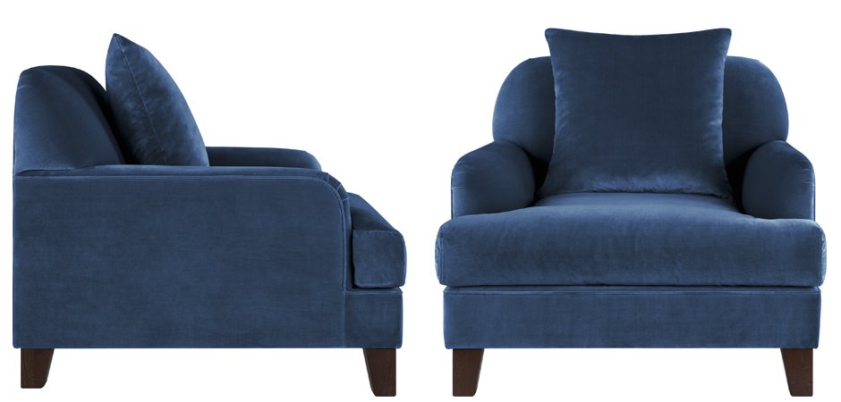 Кресло Grace Deep Blue Кресло Grace Deep Blue - Loft-Concept в Самаре