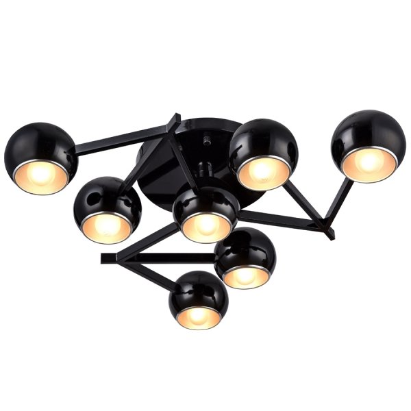 Потолочная люстра Galaxy Chandelier Black Черный Потолочная люстра Galaxy Chandelier Black Черный в Самаре | Loft Concept
