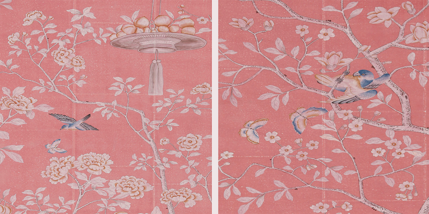 Обои ручная роспись Askew Purple - фото №1