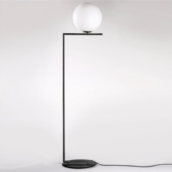 Торшер Flos IC Lights F Black Белый Черный в Самаре | Loft Concept 