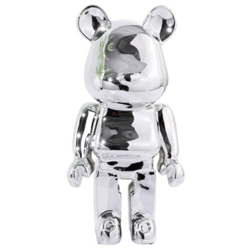 Статуэтка Bearbrick Silver Серебряный в Самаре | Loft Concept 