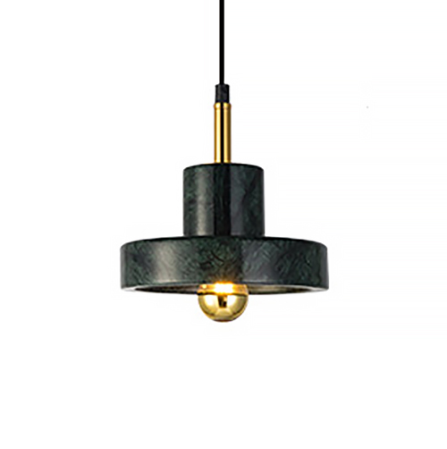 Подвесной светильник Tom Dixon Stone Pendant Black Черный Золотой в Самаре | Loft Concept 