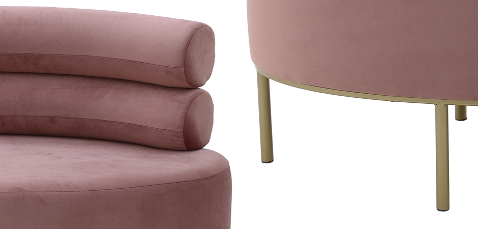 Кушетка Fening Lounge Pink Кушетка Fening Lounge Pink - Loft-Concept в Самаре