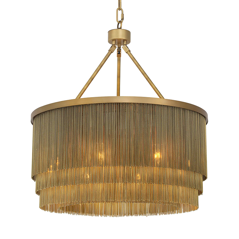 Люстра Eichholtz Chandelier Tissot S Brass Латунь в Самаре | Loft Concept 