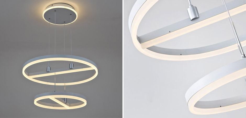 Люстра New Attraction White Светодиодная Люстра New Attraction White Светодиодная - Loft-Concept в Самаре