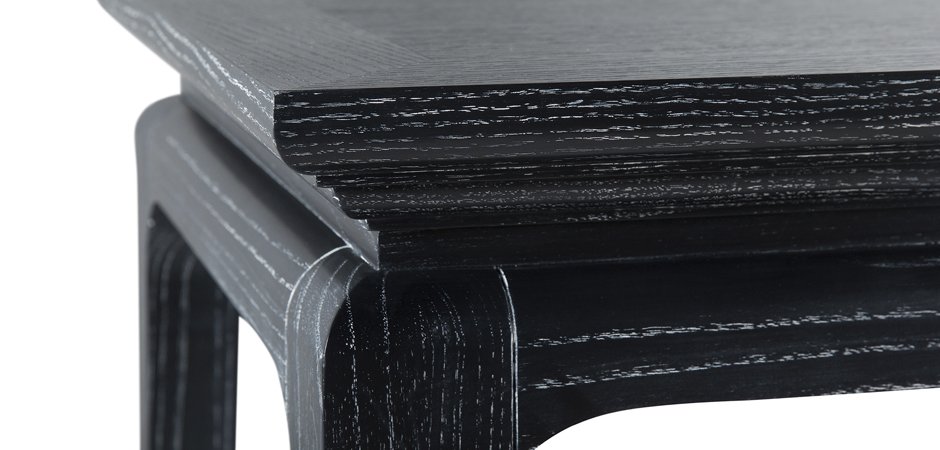 Приставной стол Black Curved Приставной стол Black Curved - Loft-Concept в Самаре