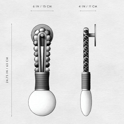 Бра TALISMAN LOOP SCONCE по дизайну студии Apparatus в Самаре