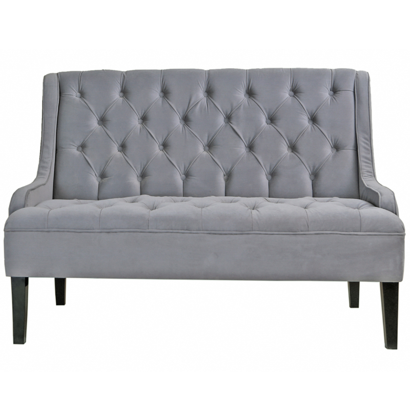 Диван Folket Sofa velour gray Серый (Gray) в Самаре | Loft Concept 