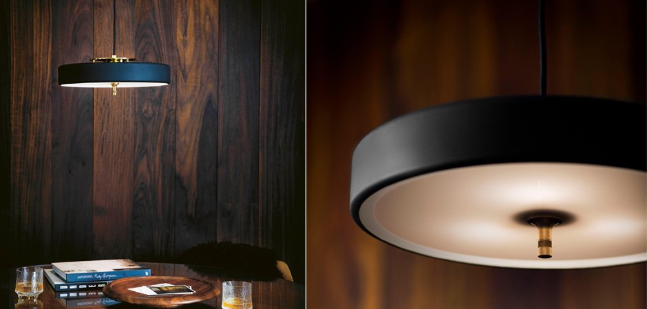 Подвесной светильник BERT FRANK Revolve Pendant Lamp Black Подвесной светильник BERT FRANK Revolve Pendant Lamp Black - Loft-Concept в Самаре