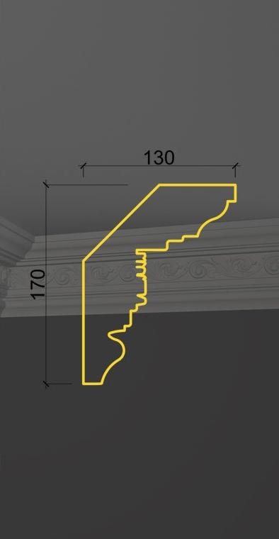Карниз с орнаментом KO-10 в Самаре