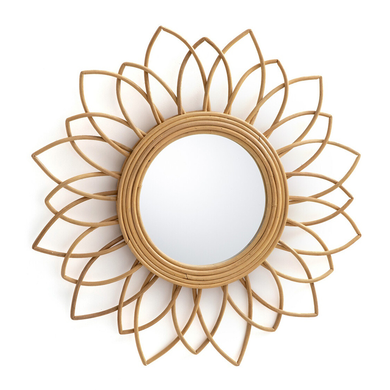 Зеркало Mirror Rattan Flower II  в Самаре | Loft Concept 