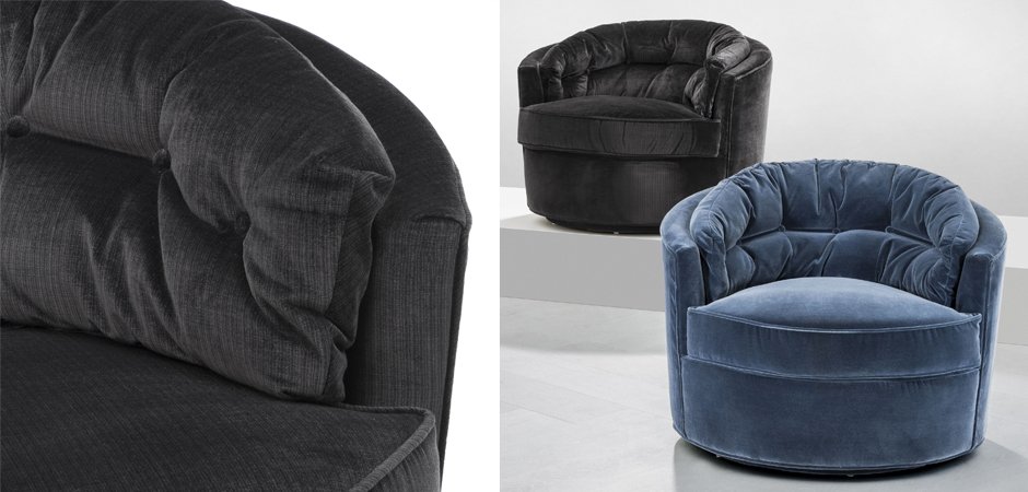Кресло Eichholtz Chair Recla Black Кресло Eichholtz Chair Recla Black - Loft-Concept в Самаре