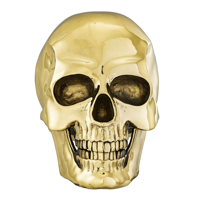 Аксессуар на стену Philipp Plein Gold Skull Wall element Золотой в Самаре | Loft Concept 