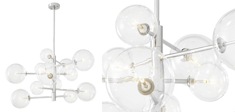 Люстра Chandelier Argento S Nickel Люстра Chandelier Argento S Nickel - Loft-Concept в Самаре