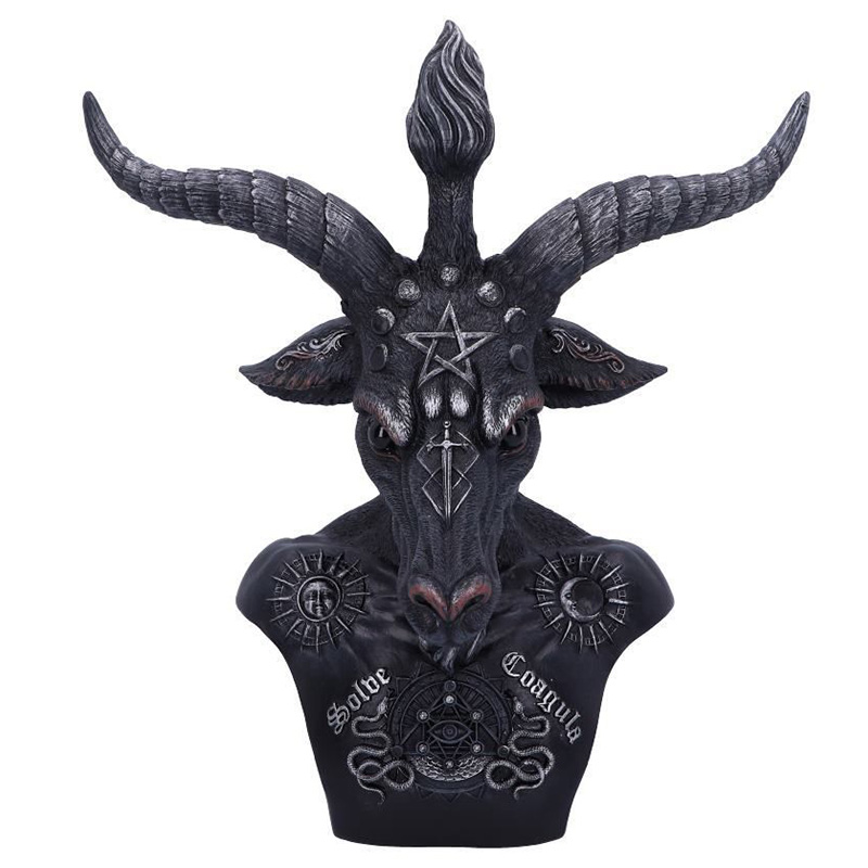 Статуэтка Baphomet Bust Черный в Самаре | Loft Concept 