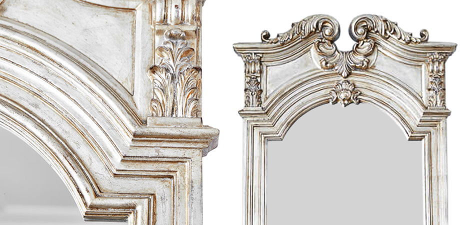 Зеркало Lupescu Mirror White Зеркало Lupescu Mirror White - Loft-Concept в Самаре