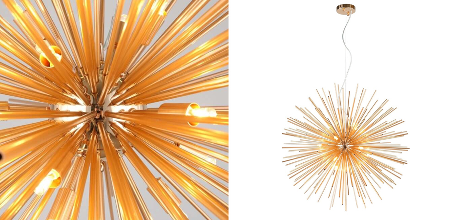 Декоративная люстра Pulsar Gold Декоративная люстра Pulsar Gold - Loft-Concept в Самаре