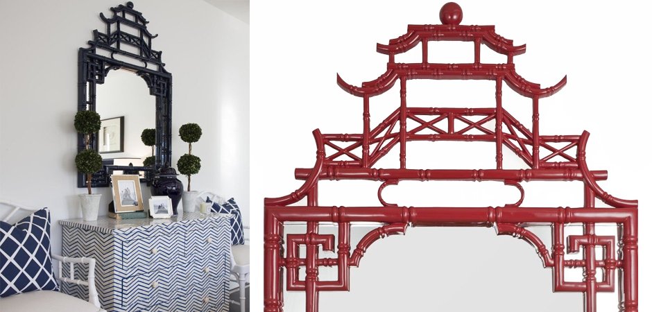 Зеркало Pagoda Mirror Red Зеркало Pagoda Mirror Red - Loft-Concept в Самаре