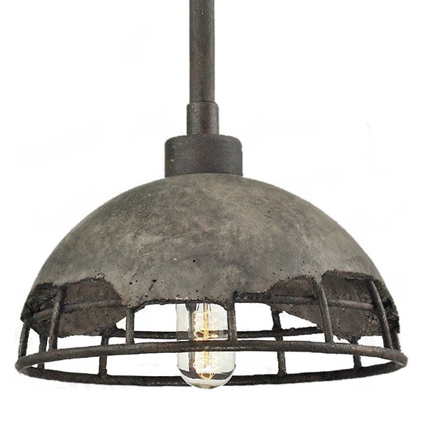 Подвесной светильник Stone industrial lamp Серый (Gray) в Самаре | Loft Concept 