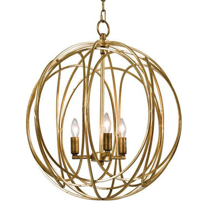 Люстра Golden Sphere Chandelier Золотой в Самаре | Loft Concept 