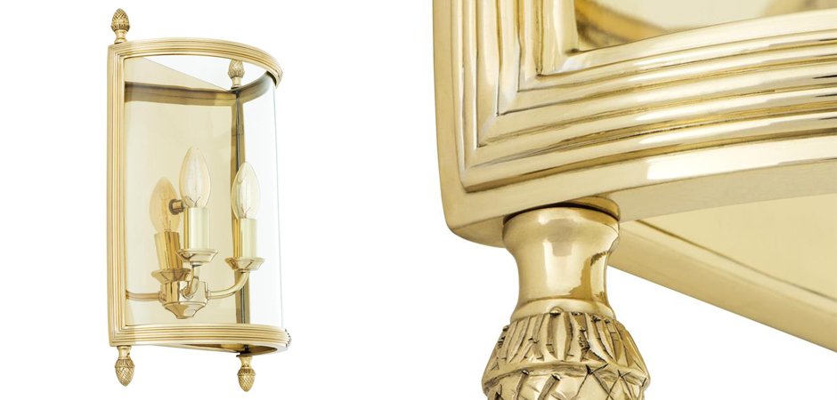 Бра Wall Lamp Lennon M Brass - Loft-Concept в Самаре