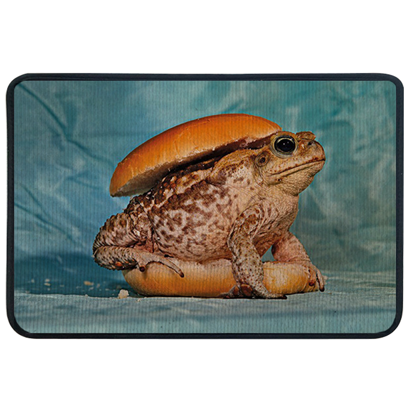 Ковер для прихожей и ванной Seletti Toad Rug Мульти Голубой в Самаре | Loft Concept 