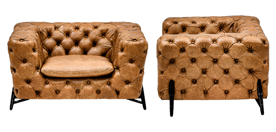 Кресло Hendrica Capitone Chair Кресло Hendrica Capitone Chair - Loft-Concept в Самаре