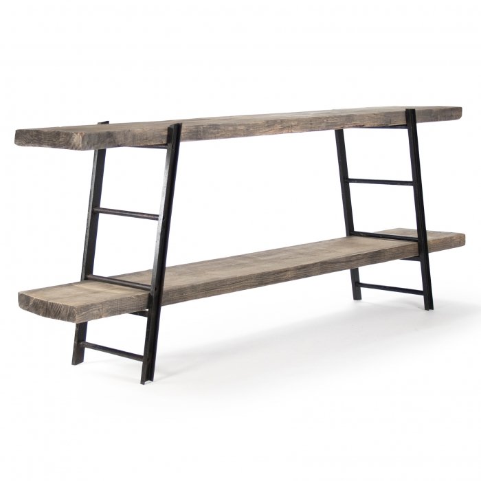 Стеллаж Industrial Iron Rustic Console  в Самаре | Loft Concept 