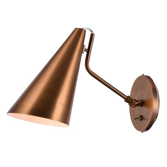 Бра VC light CLEMENTE wall lamp copper Медь в Самаре | Loft Concept 